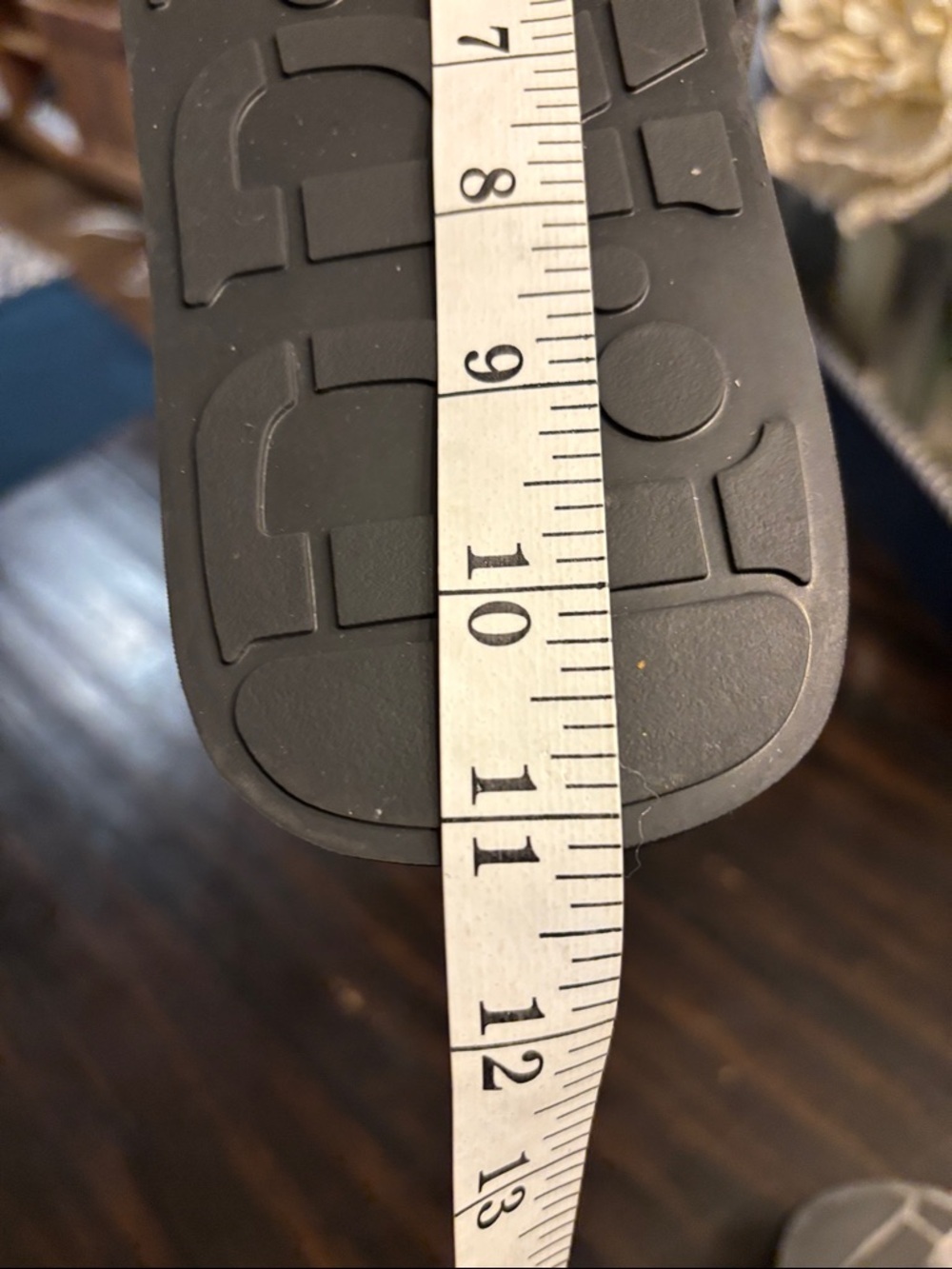 New Prada black men’s Rubber Thong Sandals- size 8 - Picture 7 of 7
